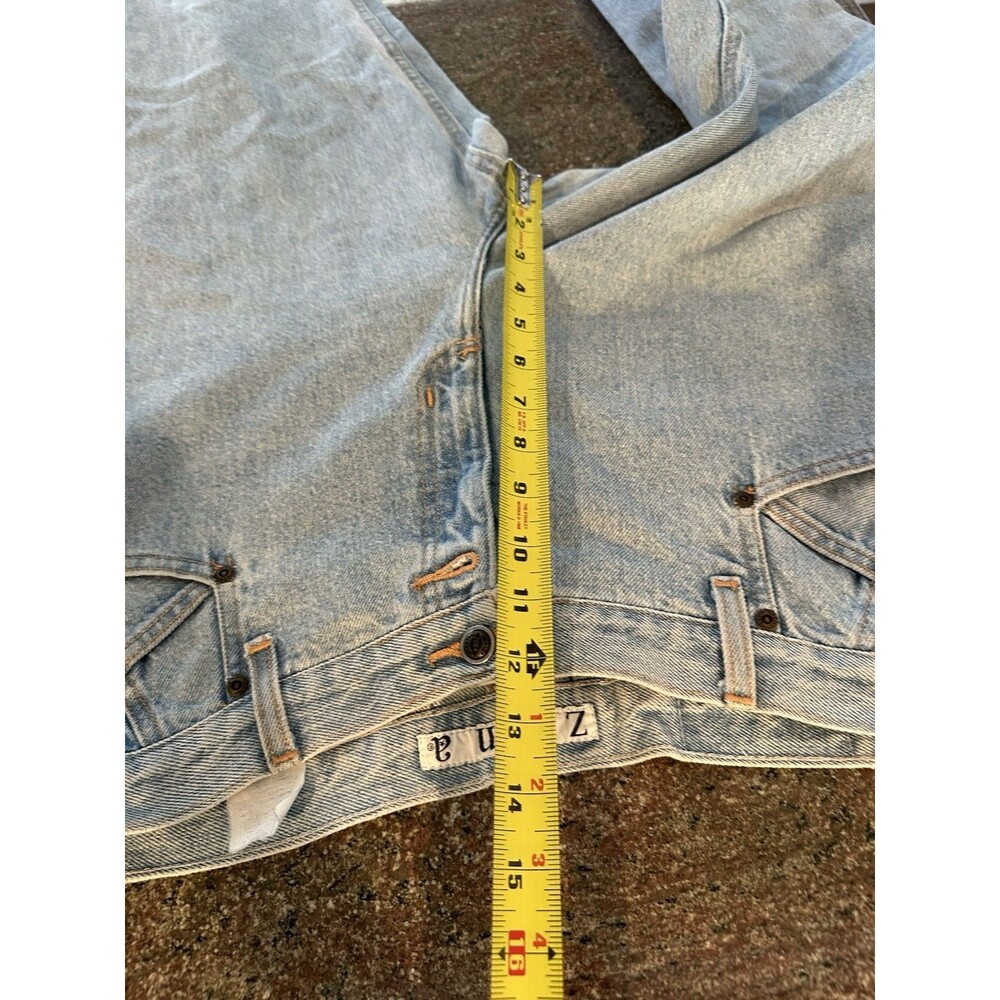 Vintage Y2K 90s Mom jeans  High Waisted Zena Jean Ultra Light Wash Size‎ 11/30 - Picture 12 of 15